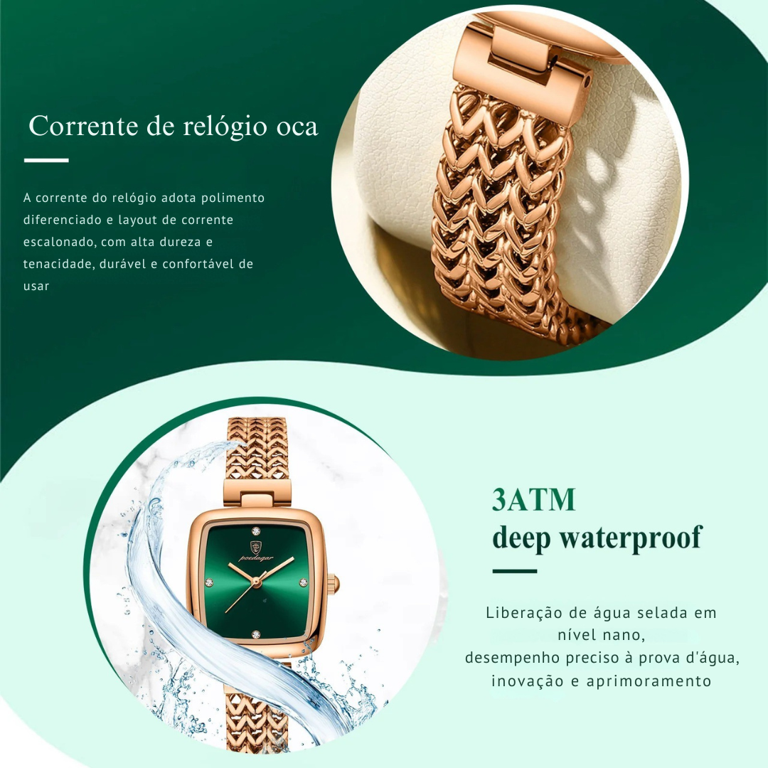Relógio Poedagar Dolcce Luxe®