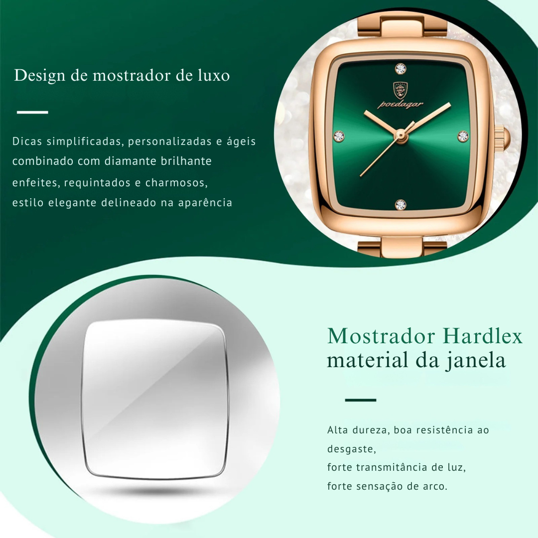 Relógio Poedagar Dolcce Luxe®
